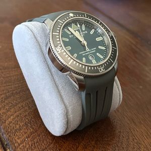 Stuhrling Men's Maritimer Turquoise Dial Watch